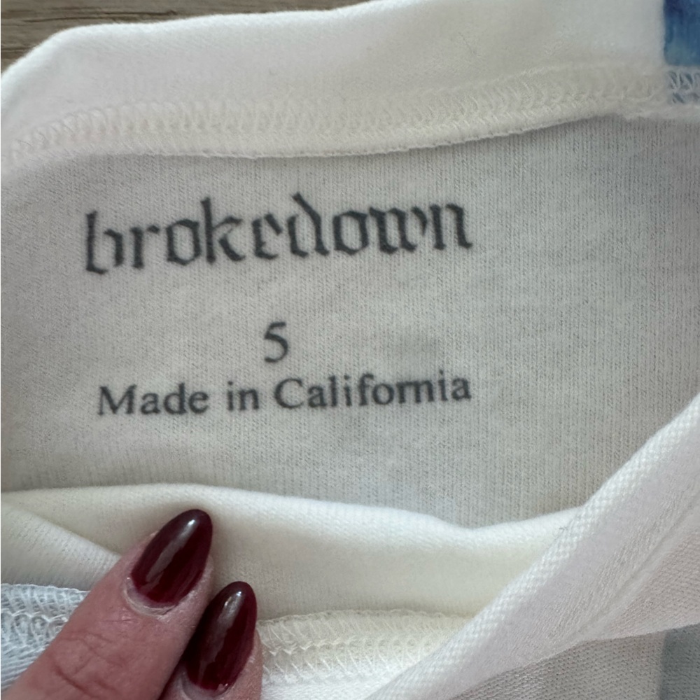 Unisex Brokedown Clothing soft bomb pop-popsicle pullover sweatshirt size 5 - Picture 4 of 4